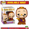 FUNKO Pop! Disney: Beauty And The Beast - Cogsworth