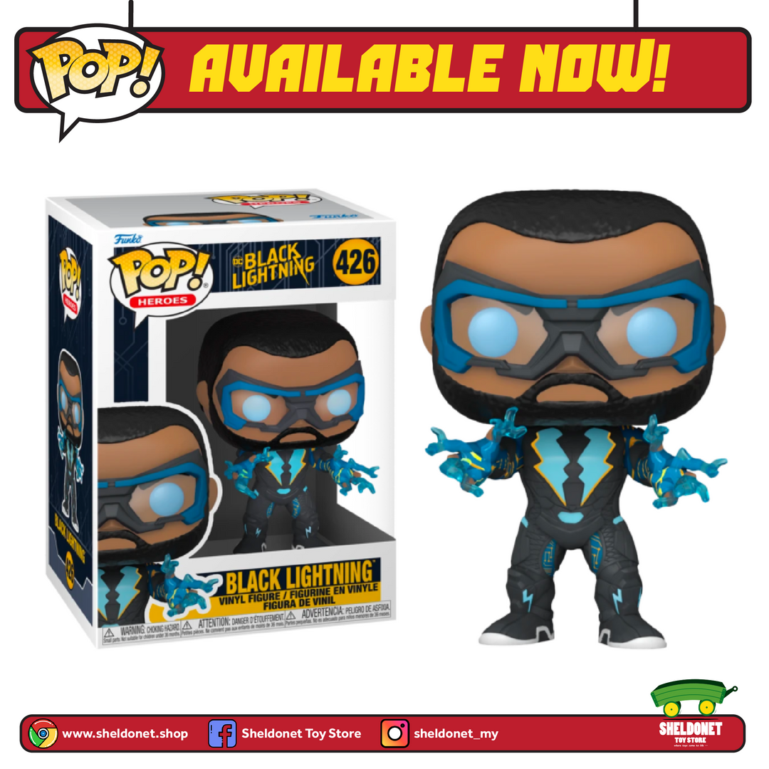 FUNKO Pop! Heroes: Black Lightning - Black Lightning 3 FUNKO Pop! Heroes: Black Lightning - Black Lightning