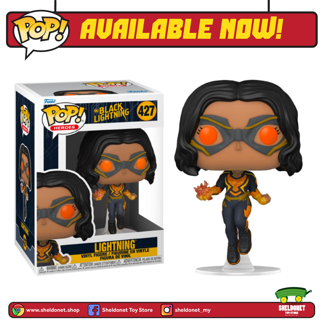 FUNKO Pop! Heroes: Black Lightning - Lightning 3 FUNKO Pop! Heroes: Black Lightning - Lightning