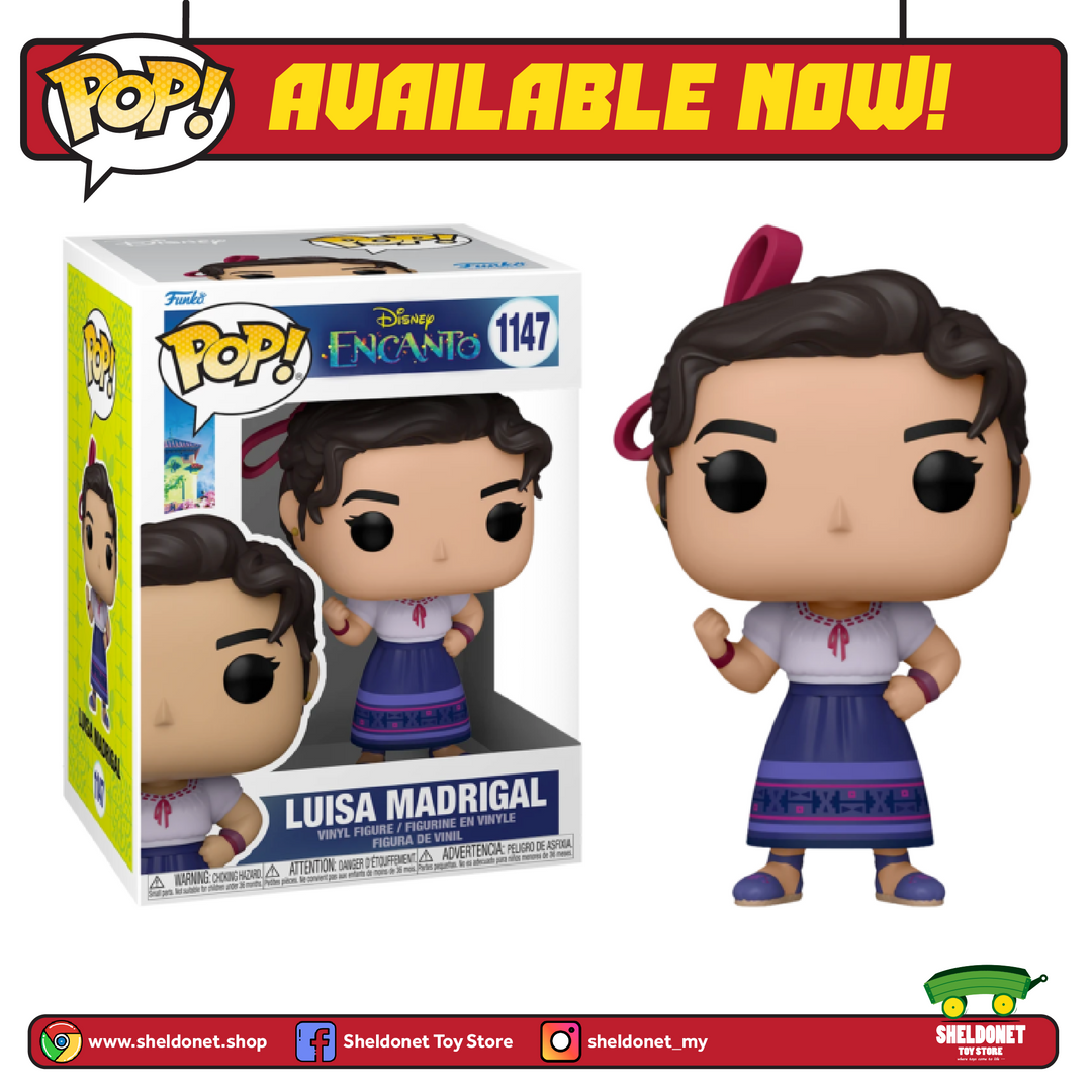 FUNKO Pop! Disney: Encanto - Luisa Madrigal 3 FUNKO Pop! Disney: Encanto - Luisa Madrigal