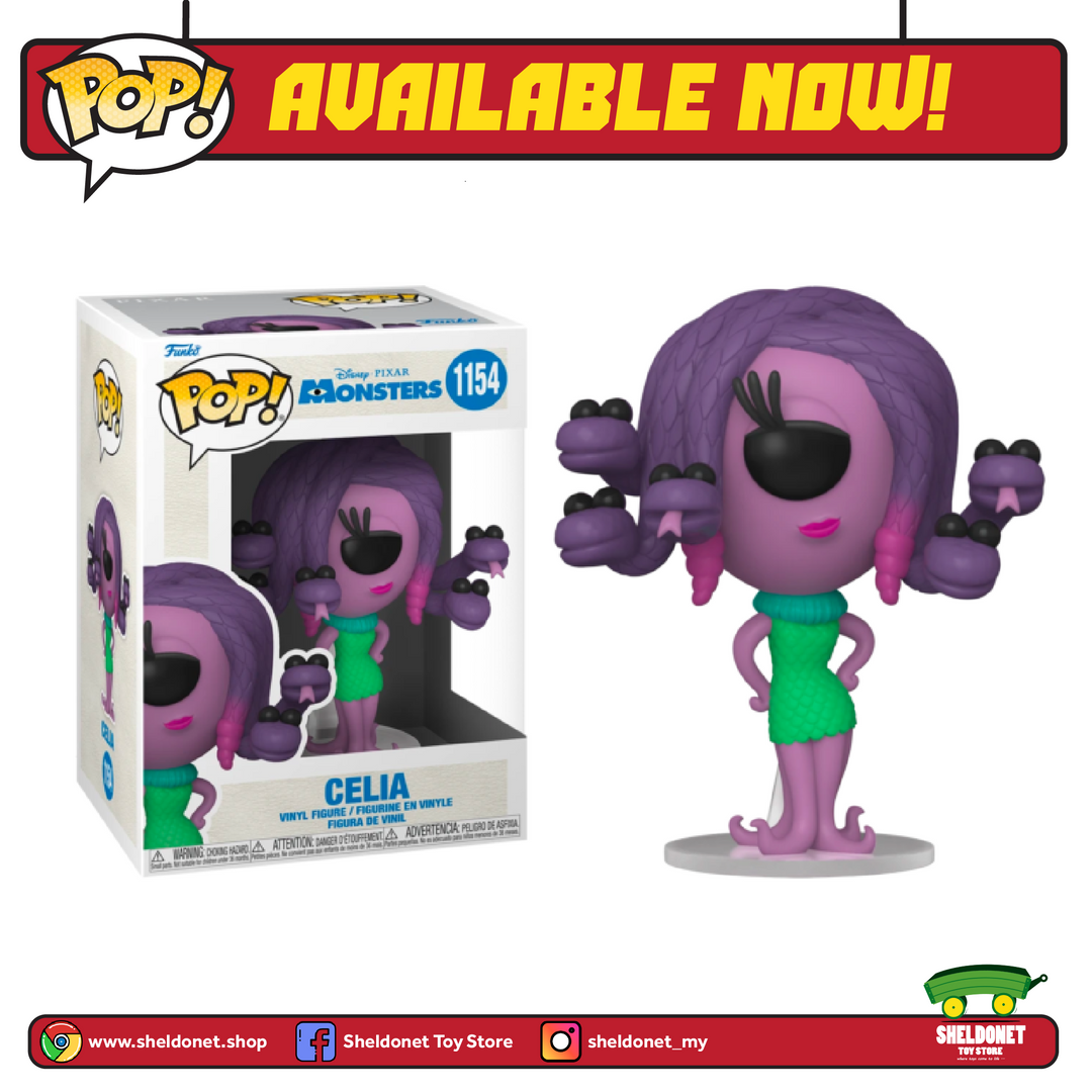 FUNKO Pop! Disney: Monsters Inc 20th Anniversary - Celia 3 FUNKO Pop! Disney: Monsters Inc 20th Anniversary - Celia