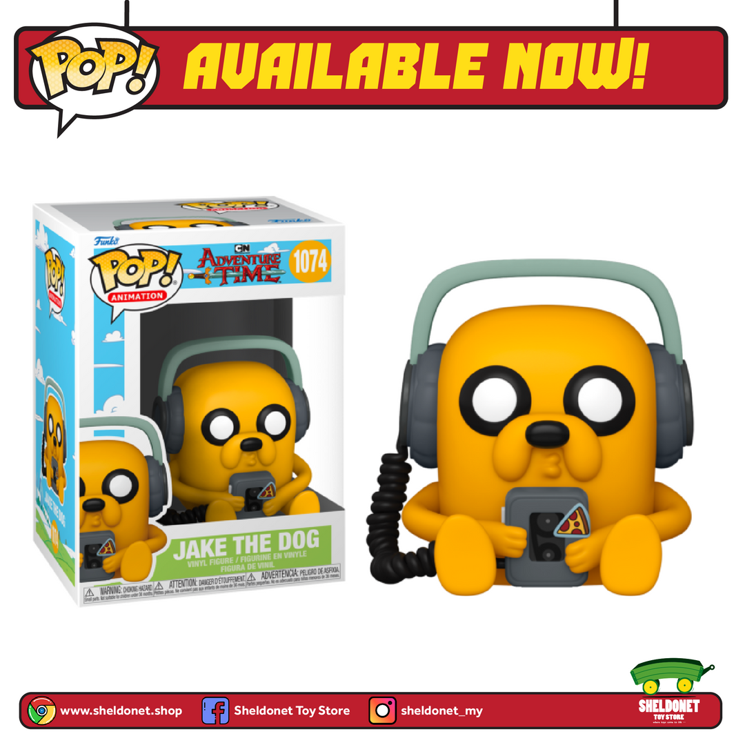 FUNKO Pop! Animation: Adventure Time - Jake With Player 3 FUNKO Pop! Animation: Adventure Time - Jake With Player