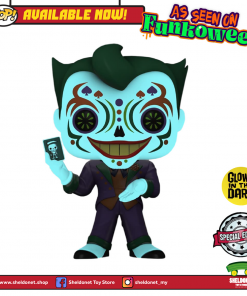 FUNKO [IN-STOCK] Pop! Heroes: Batman - Joker (Dia De Los Muertos) [Glow In The Dark] [Exclusive]