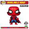 FUNKO Pop! Marvel: What If…? - Zombie Hunter Spidey (Metallic) [Exclusive]