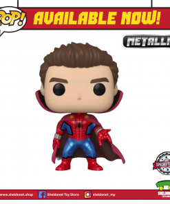 FUNKO Pop! Marvel: What If…? - Zombie Hunter Spidey (Unmasked) (Metallic) [Exclusive]