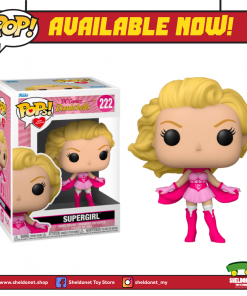 FUNKO [IN-STOCK] Pop! Heroes: DC Bombshell - Supergirl (Breast Cancer Awareness)