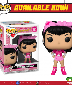 FUNKO [IN-STOCK] Pop! Heroes: DC Bombshell - Wonder Woman (Breast Cancer Awareness)