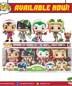 FUNKO Pop! Heroes: DC (Holiday) - 4-Pack [Exclusive]