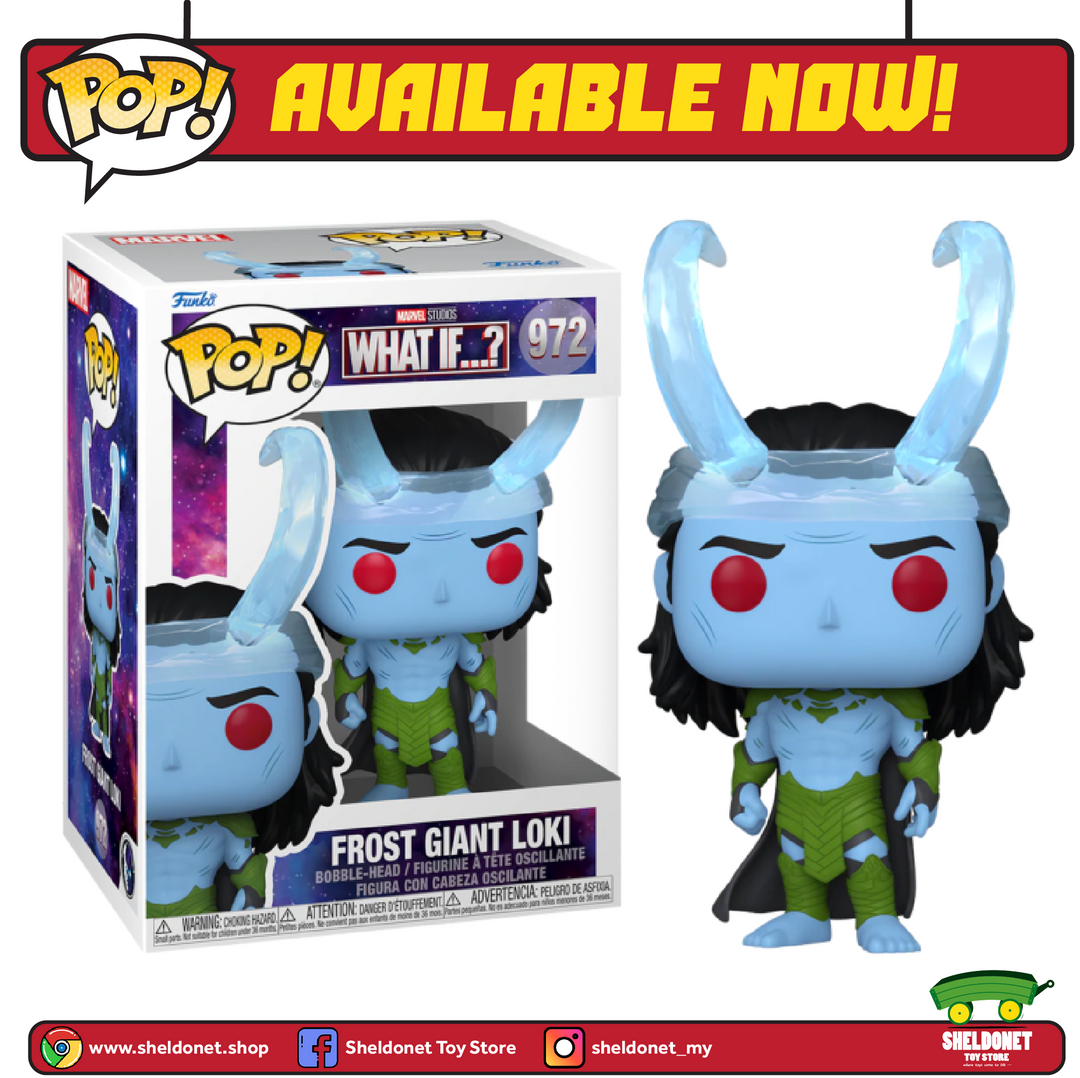 FUNKO Pop! Marvel: What If…? - Frost Giant Loki 4 FUNKO Pop! Marvel: What If…? - Frost Giant Loki
