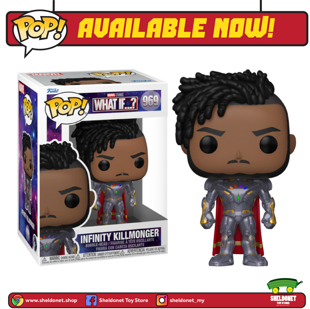 FUNKO Pop! Marvel: What If…? - Infinity Killmonger 3 FUNKO Pop! Marvel: What If…? - Infinity Killmonger