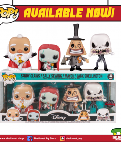 FUNKO Pop! Disney: The Nightmare Before Christmas - 4-Pack [Exclusive]