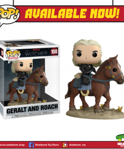 FUNKO Pop! Rides: The Witcher - Geralt On Roach [Exclusive]
