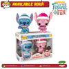 FUNKO Pop! Disney: Lilo And Stitch - Winter Stitch & Angel [2-Pack] [Exclusive]