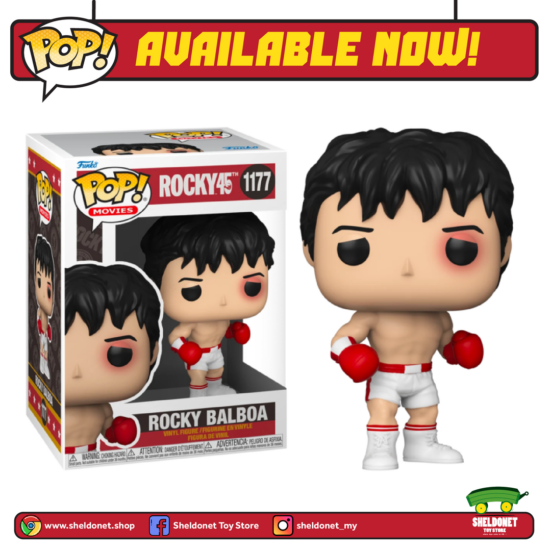 FUNKO Pop! Movies: Rocky 45th Anniversary - Rocky Balboa 3 FUNKO Pop! Movies: Rocky 45th Anniversary - Rocky Balboa