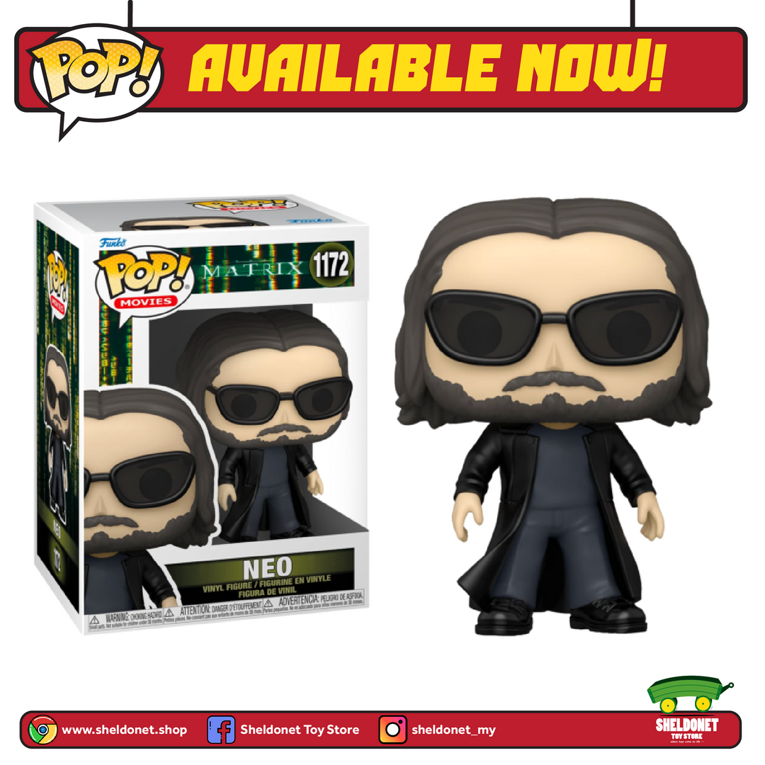 FUNKO Pop! Movies: The Matrix Resurrections - Neo 3 FUNKO Pop! Movies: The Matrix Resurrections - Neo