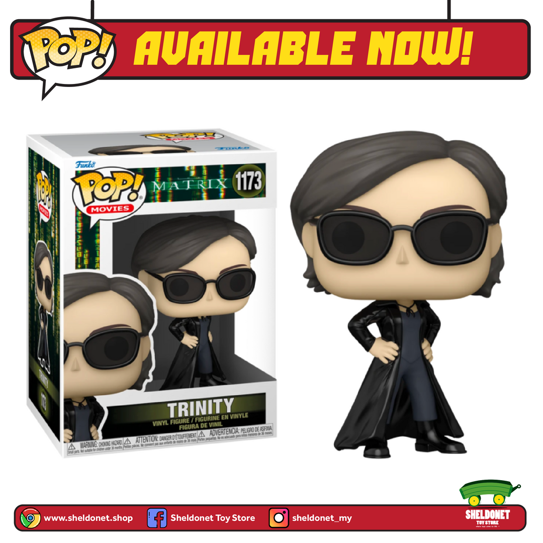 FUNKO Pop! Movies: The Matrix Resurrections - Trinity 3 FUNKO Pop! Movies: The Matrix Resurrections - Trinity