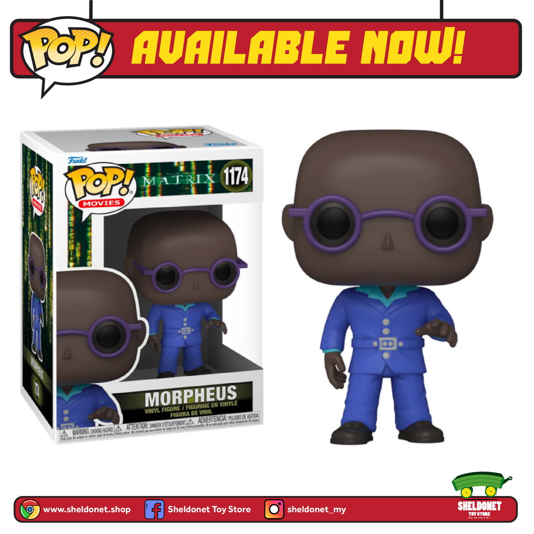 FUNKO Pop! Movies: The Matrix Resurrections - Morpheus 3 FUNKO Pop! Movies: The Matrix Resurrections - Morpheus