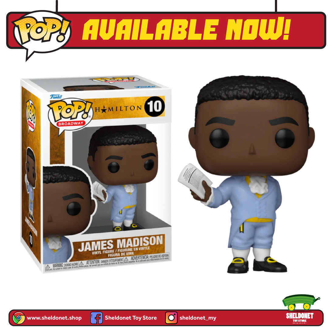FUNKO Pop! Broadway: Hamilton - James Madison 3 FUNKO Pop! Broadway: Hamilton - James Madison