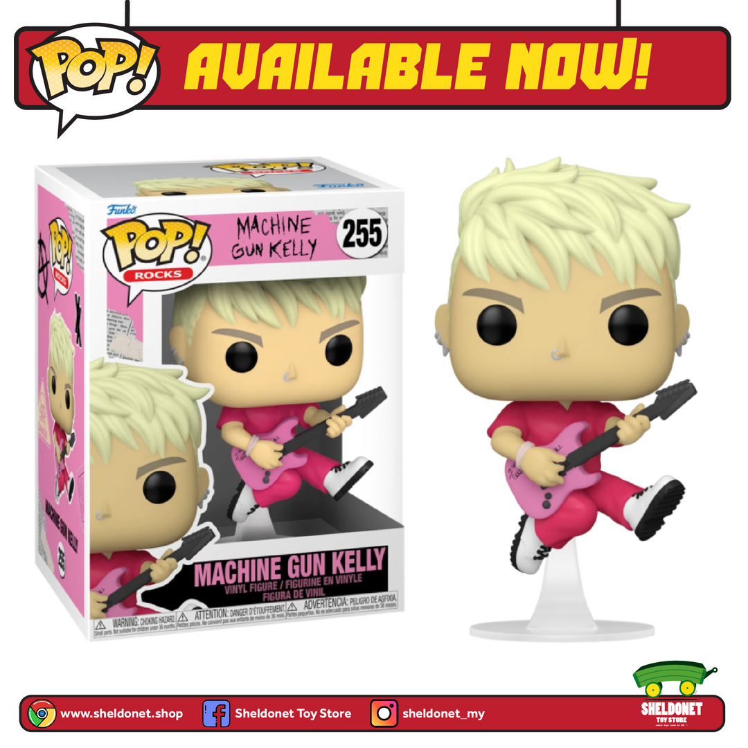 FUNKO Pop! Rocks: Machine Gun Kelly 3 FUNKO Pop! Rocks: Machine Gun Kelly