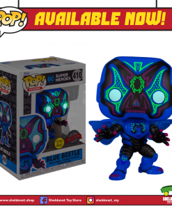 FUNKO Pop! Heroes: Batman - Blue Beetle (Dia De Los Muertos) (Glow In The Dark) [Exclusive]