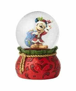 Enesco Department 56 : Santa Mickey Water Globe