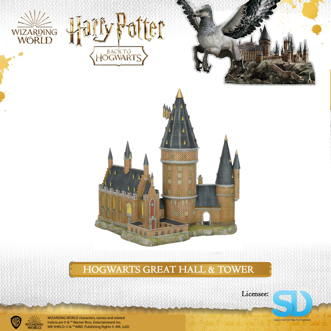 Enesco : Wizarding World - Hogwarts Great Hall & Tower 3 Enesco : Wizarding World - Hogwarts Great Hall & Tower