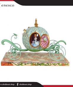 Enesco : Disney Traditions - Pumpkin Coach With Cinderella