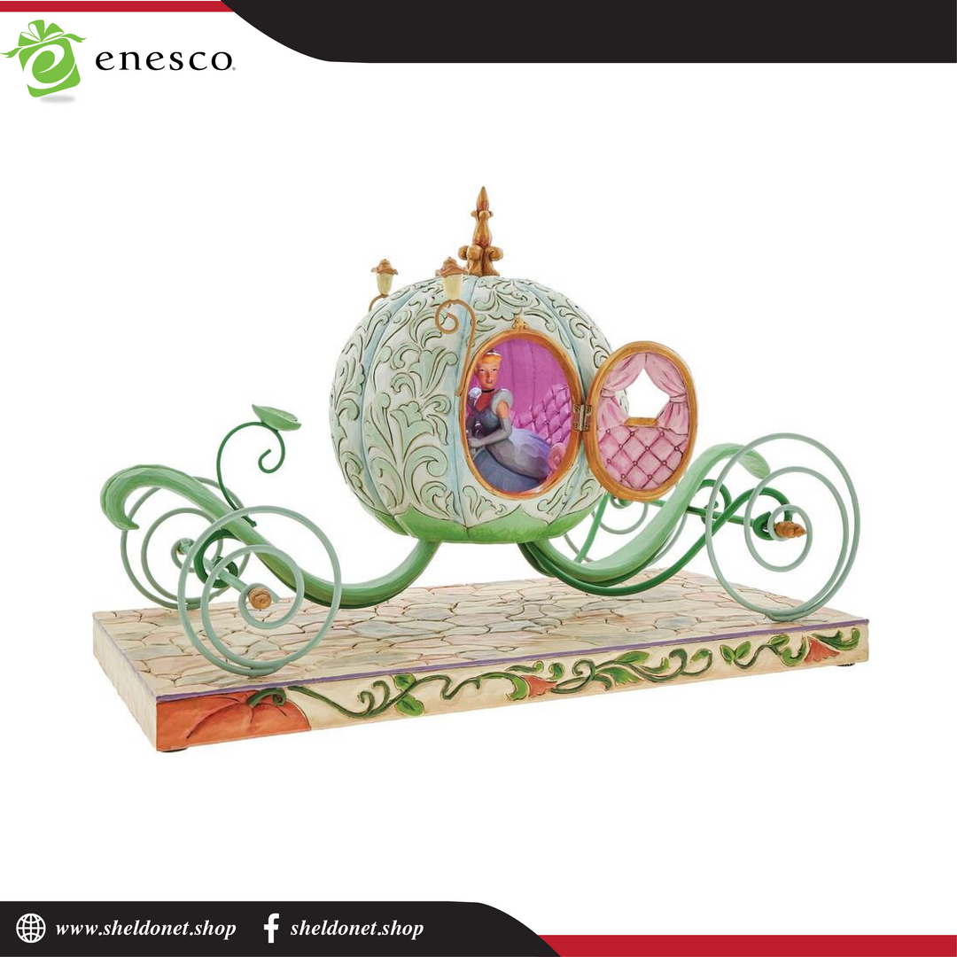 Enesco : Disney Traditions - Pumpkin Coach With Cinderella 7 Enesco : Disney Traditions - Pumpkin Coach With Cinderella