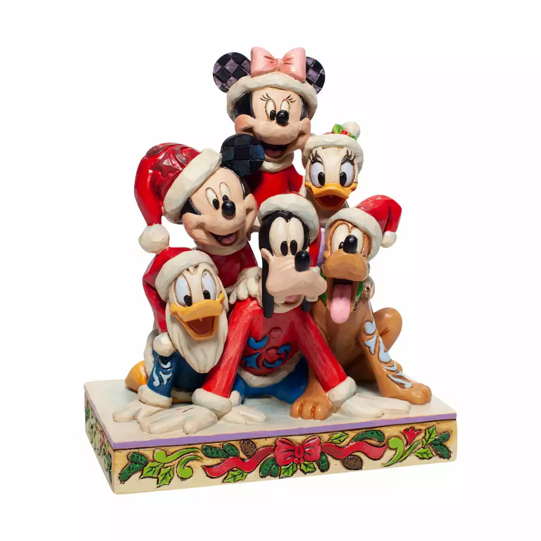 Enesco : Disney Showcase - Christmas Mickey & Friends 3 Enesco : Disney Showcase - Christmas Mickey & Friends