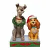Enesco : Disney Traditions - Christmas Lady & Tramp 2 Enesco : Disney Traditions - Christmas Lady & Tramp