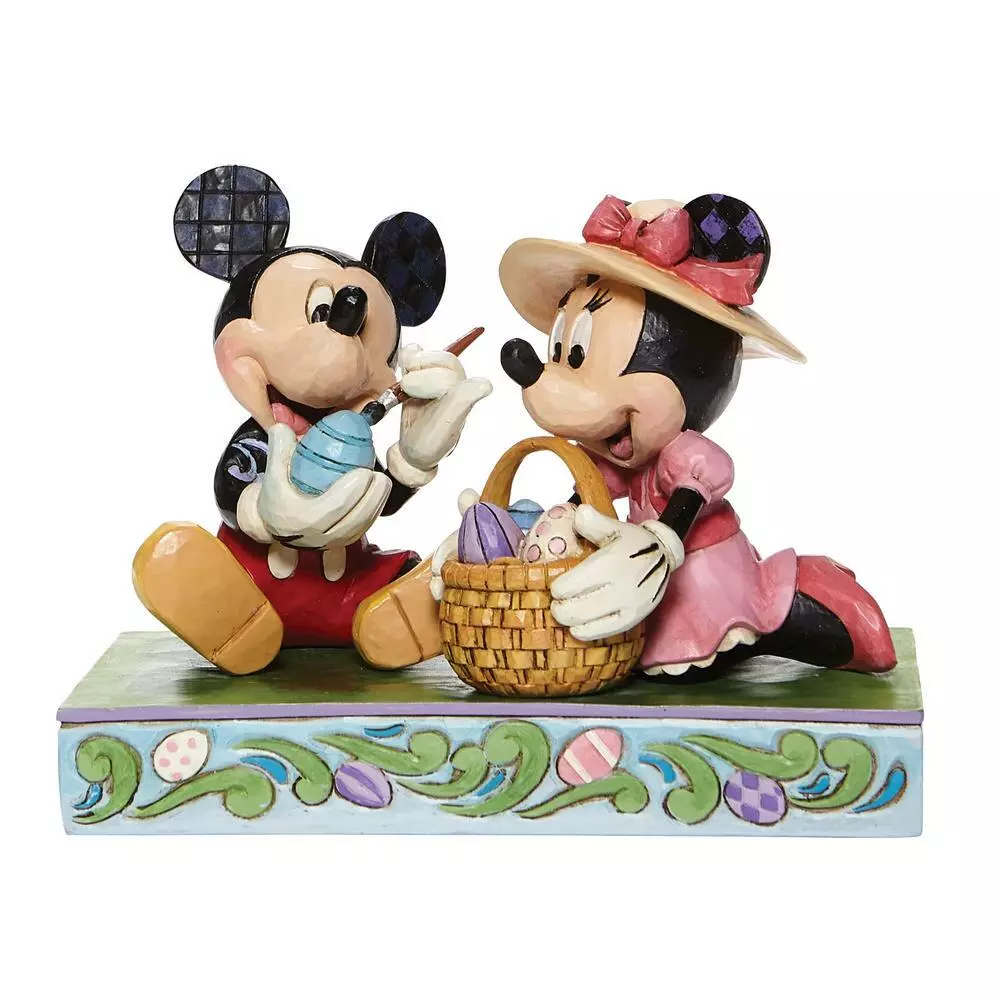 Enesco: Disney Traditions: Mickey And Minnie Easter 3 Enesco: Disney Traditions: Mickey And Minnie Easter