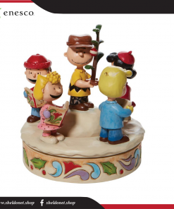 Enesco: Peanuts By Jim Shore - Charlie Brown And Friends Around Christmas