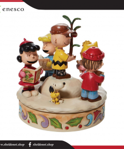 Enesco: Peanuts By Jim Shore - Charlie Brown And Friends Around Christmas