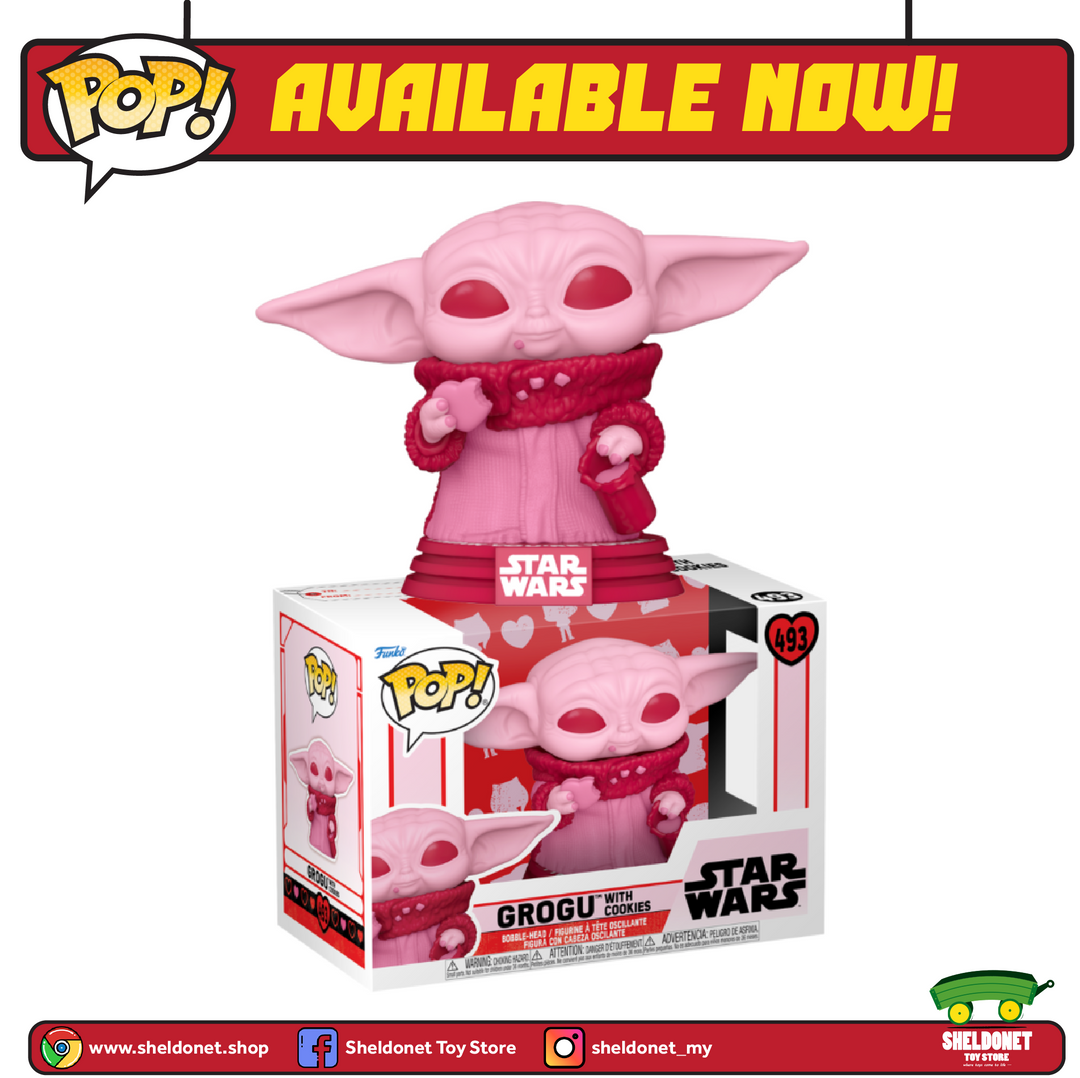 FUNKO Pop! Star Wars: Valentines - Grogu 3 FUNKO Pop! Star Wars: Valentines - Grogu