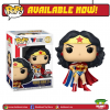 FUNKO Pop! Heroes: Wonder Woman 80th - Wonder Woman Classic With Cape (Diamond Glitter) [Exclusive]