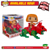 FUNKO Pop! Rides: Masters Of The Universe - He-Man On Battle Cat (Flocked) [Exclusive] [Targetcon 2022]