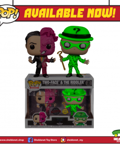 FUNKO Pop! Heroes: Batman (1995) - Two Face And Riddler (Glow In The Dark) [2-Pack] [Exclusive]