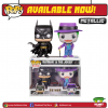 FUNKO Pop! Heroes: Batman (1989) - Joker And Batman (Metallic) [2-Pack] [Exclusive]