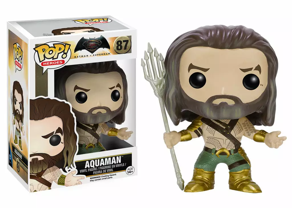 FUNKO Pop! Heroes: Batman Vs Superman - Aquaman 3 FUNKO Pop! Heroes: Batman Vs Superman - Aquaman