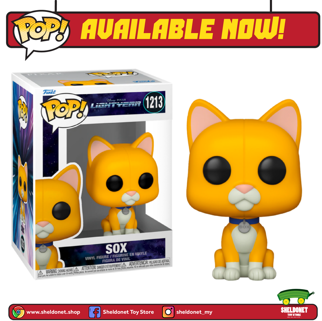 FUNKO Pop! Disney: Lightyear - Sox 3 FUNKO Pop! Disney: Lightyear - Sox
