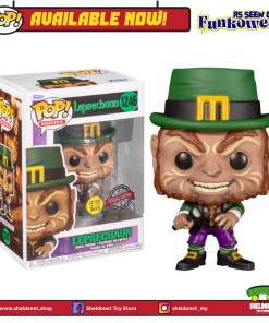 FUNKO Pop! Movies: Leprechaun (1993) - Lubdan The Leprechaun With Flashlight (Glow In The Dark) [Exclusive]