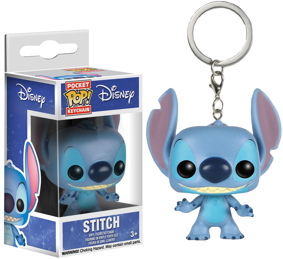 FUNKO Pocket Pop! Disney - Stitch Pocket POP! Keychain 3 FUNKO Pocket Pop! Disney - Stitch Pocket POP! Keychain