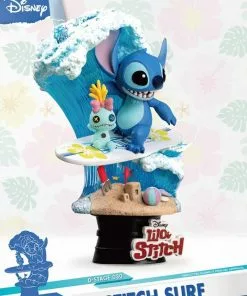 Beast Kingdom [STITCH BUYING FRENZY] Diorama Select DS-030 Disney Lilo & Stitch: Stitch Surf-Up Diorama