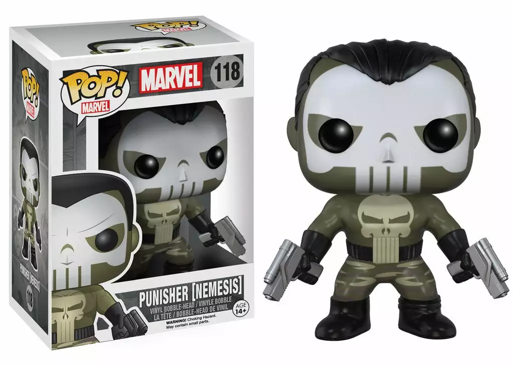 FUNKO POP! MARVEL: Punisher Nemesis 3 FUNKO POP! MARVEL: Punisher Nemesis
