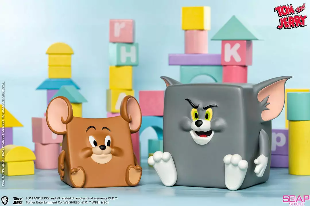 Beast Kingdom: Soap Studio - Tom And Jerry Action Mishap Figure 8 Beast Kingdom: Soap Studio - Tom And Jerry Action Mishap Figure