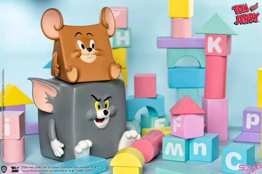 Beast Kingdom: Soap Studio - Tom And Jerry Action Mishap Figure 12 Beast Kingdom: Soap Studio - Tom And Jerry Action Mishap Figure