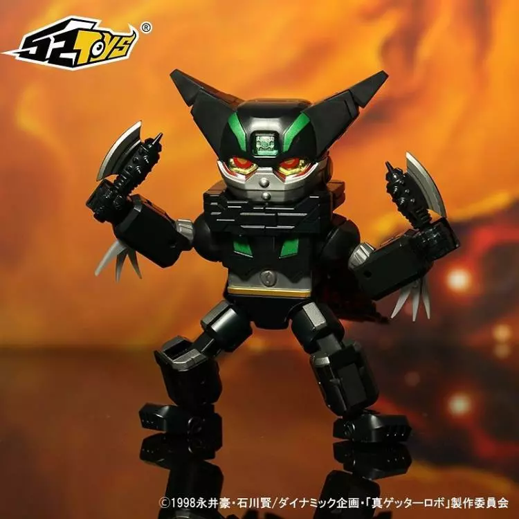 52Toys: Megabox - (MB-06) GETTER ROBOT Black Getter 3 52Toys: Megabox - (MB-06) GETTER ROBOT Black Getter