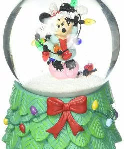 Enesco Department 56 : Disney Minnie With Lights Water Globe