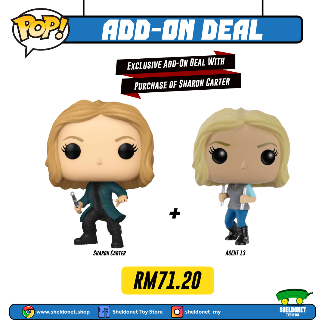 FUNKO Pop! Marvel: The Falcon & The Winter Soldier - Sharon Carter 4 FUNKO Pop! Marvel: The Falcon & The Winter Soldier - Sharon Carter