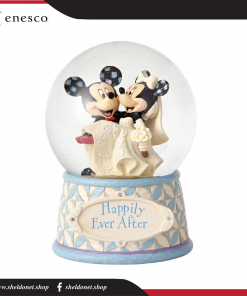Enesco : Disney Traditions - Happy Ever After, Mickey & Minnie Waterball